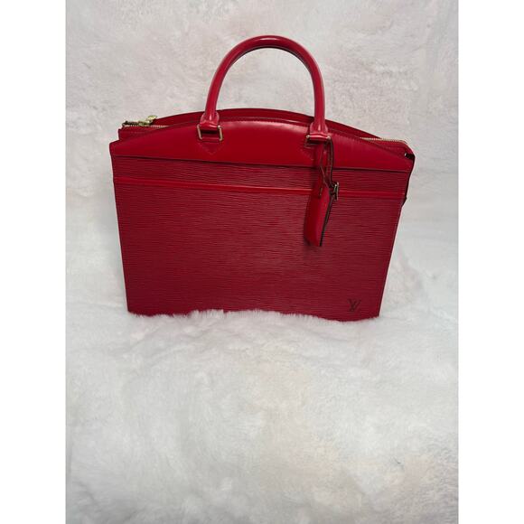 Louis Vuitton Riviera Bag in Red Epi Leather - Picture 1 of 9